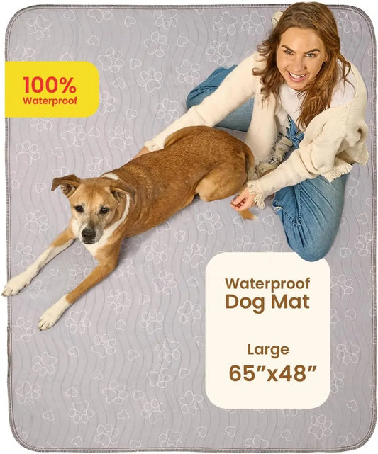 Improvia Washable Puppy Pads – Extra Absorbent, Waterproof & Eco-Friendly Dog Training Solution – Perfect for Puppies & Adult Dogs – Available in 4 Convenient Sizes